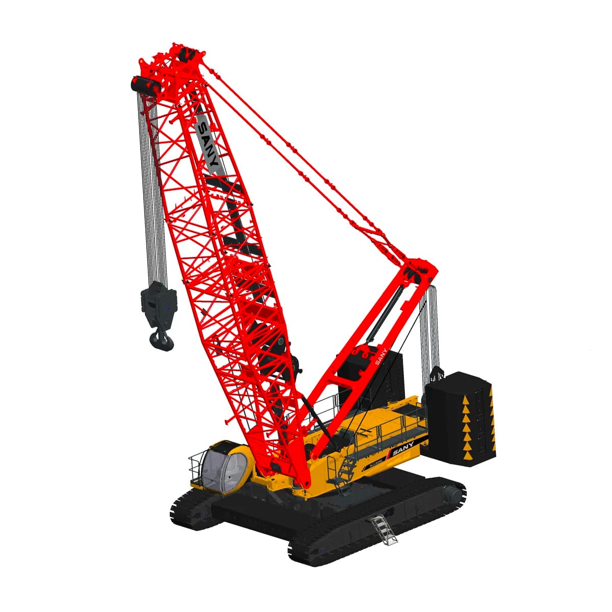 Grue sur Chenilles – Flèche Treillis 200 - 320T