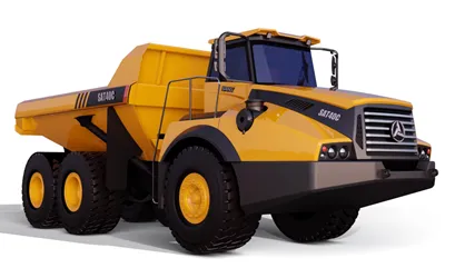 Camion Minier Tout-terrain Tombereau articulé série SAT