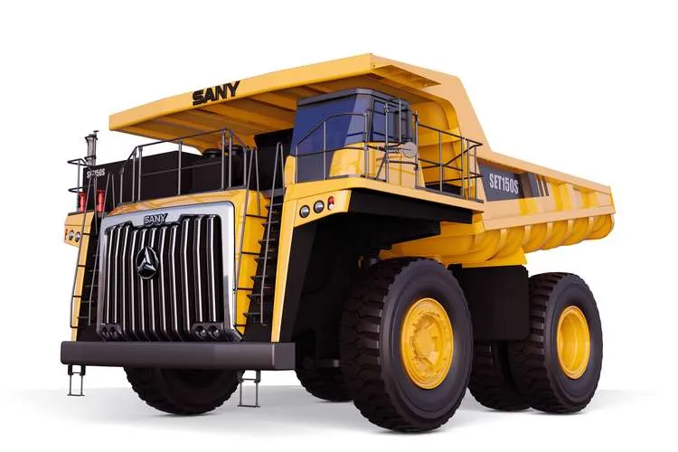 Camion Minier Tout-terrain Camion minier benne électrique hybride