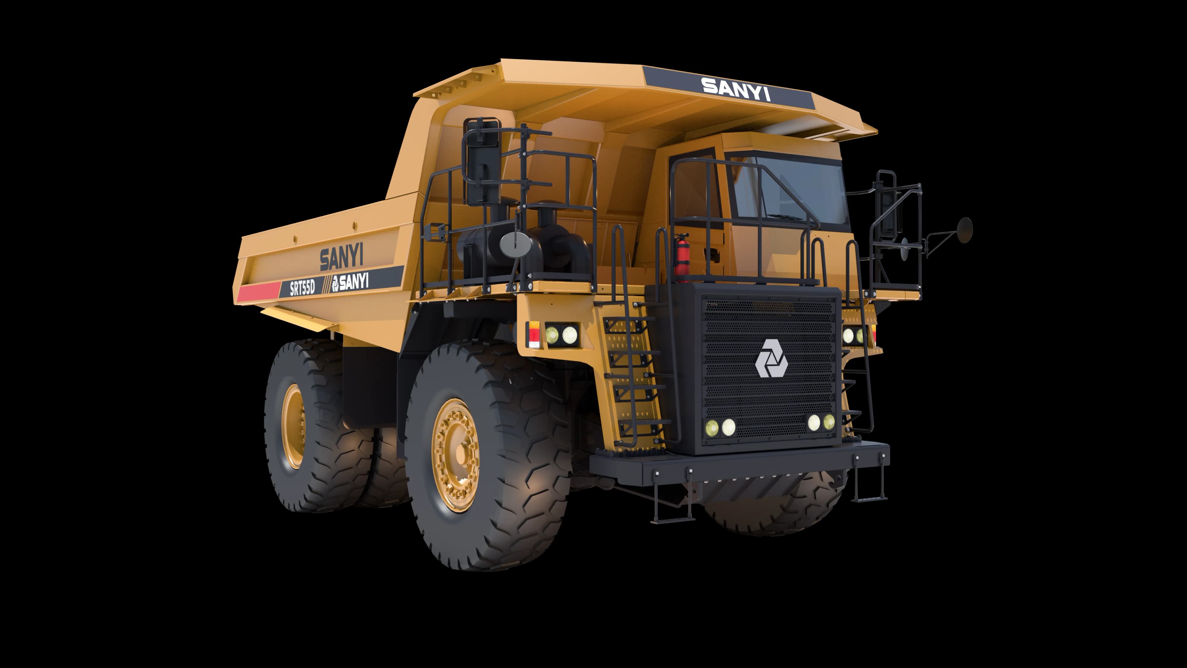 Camion Minier Tout-terrain Tombereau rigide série SRT